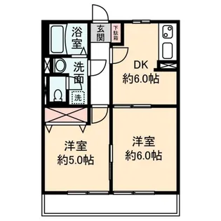 サンコーポ桜ヶ丘【1階】の間取り