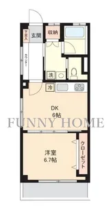 千歳台マンション【3階】の間取り