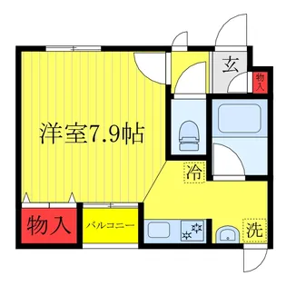 Bravo Villa【1階】の間取り