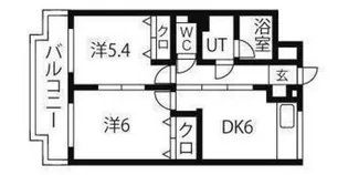コート荻窪【2階】の間取り