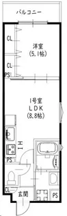 クリエオーレ北伊丹【3階】の間取り