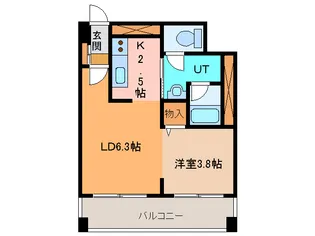 セフィーラトキア【3階】の間取り