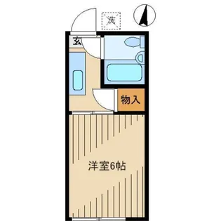 シャン・シャトー【1階】の間取り