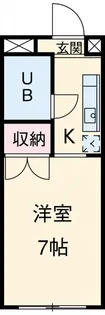 ヴィラ・アベニュー【3階】の間取り