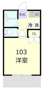 カーサ・コルザ杉田【1階】の間取り
