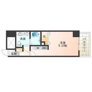 アクア福島【3階】の間取り
