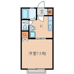 REDIDENCEビオラ A【1階】の間取り