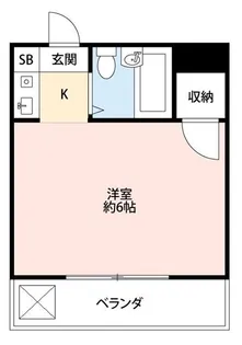 エトワール希望が丘【1階】の間取り