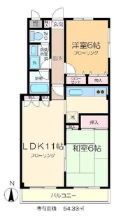サンドリーム25【4階】の間取り