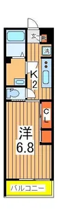 リブリ・Plumeria 柏【2階】の間取り