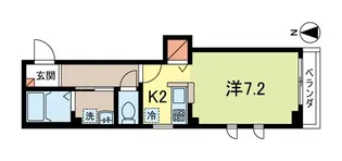 グリーンスカイ武蔵野【3階】の間取り