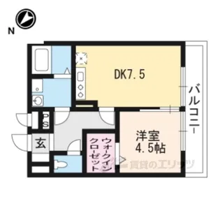 セジュールA&M【3階】の間取り