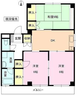 メゾン山崎 B棟【1階】の間取り