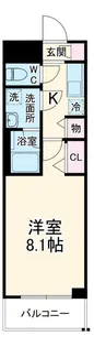 メインステージ武蔵中原ヴィオラ【3階】の間取り