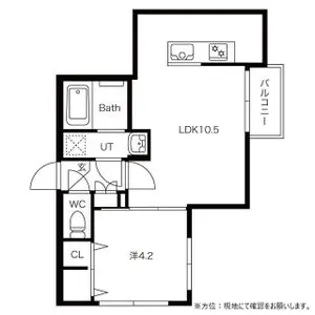 フォレスタ月寒東【3階】の間取り
