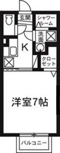 apamo荒牧北棟【1階】の間取り