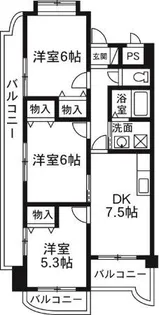 ドーチェスター【4階】の間取り