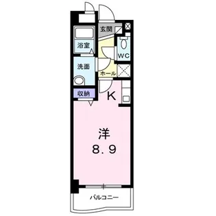 ベラパエーゼ【2階】の間取り