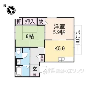 グッドネイバー2【2階】の間取り