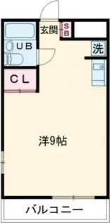 リズ松が丘【3階】の間取り