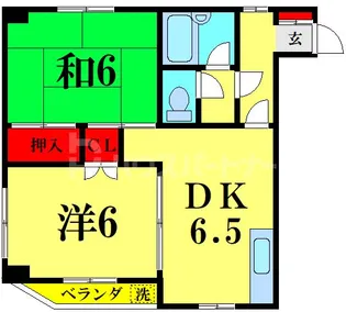 ファミールボーン21【3階】の間取り
