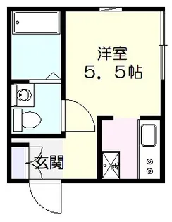 Gatelagoon戸塚町【1階】の間取り