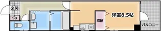 EWATARIビル【6階】の間取り