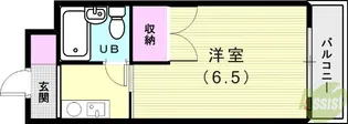 ジュネスタチバナ【3階】の間取り