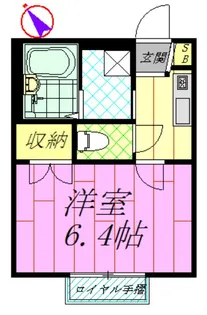 コンフォートラディアン【2階】の間取り