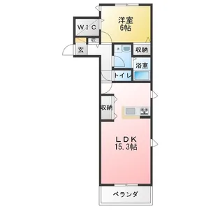 ヘーベル プラッツ【1階】の間取り
