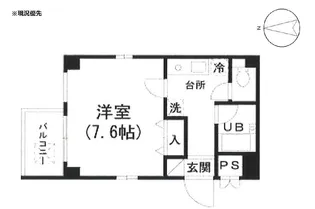 セントラル仲町台【3階】の間取り