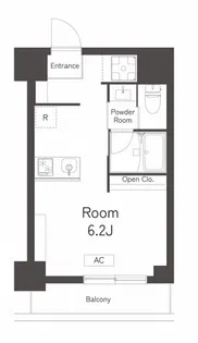 Belleviage Shinjuku べルヴィア―ジュ新宿【8階】の間取り