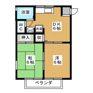 エトワール21【2階】の間取り