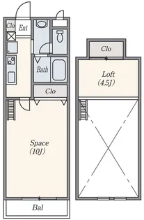 ウィンザーコート【1階】の間取り