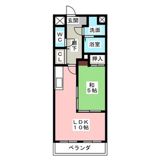 STAY葉池【2階】の間取り