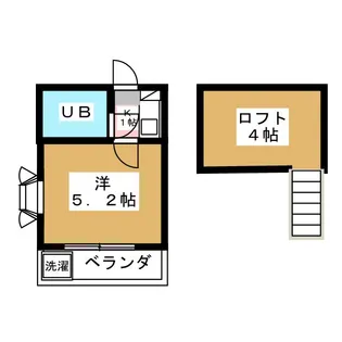 オリオン【2階】の間取り