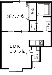 ライラック166【1階】の間取り