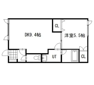 ウエルカムサトウ2【1階】の間取り
