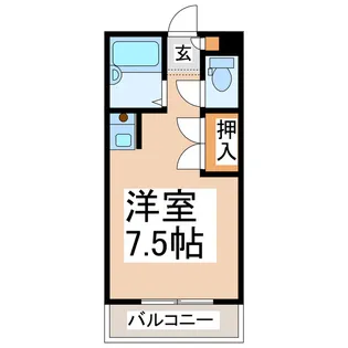 フォルム熊大前【3階】の間取り