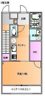 Y.Sフラット小白川【2階】の間取り