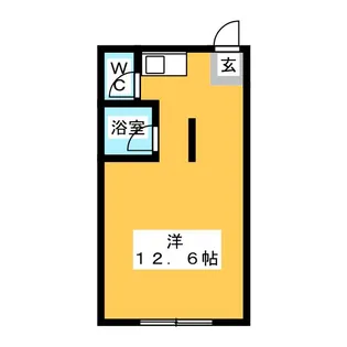 広栄荘7棟【2階】の間取り