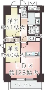 アメティスタ【8階】の間取り