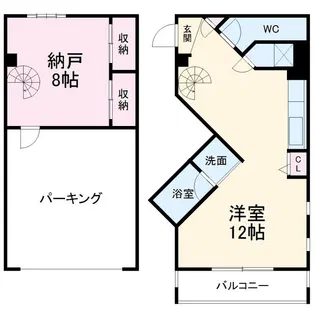 HERMITAGE2005【2階】の間取り