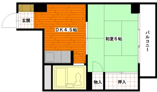 VISTA大手町【5階】の間取り