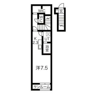 エレファントII【2階】の間取り