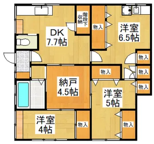 東京都東村山市栄町3【アパート】の間取り