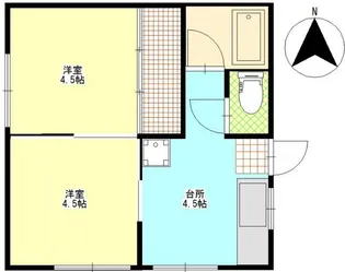 カカロット【2階】の間取り