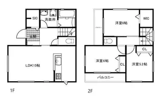 東京都三鷹市野崎3【一戸建】の間取り