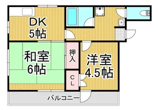 福弥マンション【2階】の間取り
