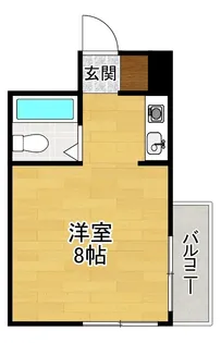 ジョイフルくずはI【4階】の間取り